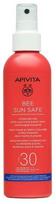 Purškiklis įdegio priežiūrai kūnui/veidui Apivita Bee Sun Safe Hydra Melting SPF30, 200 ml