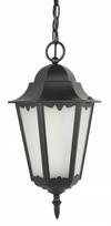Lauko pakabinamas šviestuvas Su-Ma Retro Classic II, 60W, E27, IP43, juoda sp., 23 cm x 82 cm