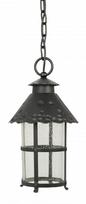 Lauko pakabinamas šviestuvas Su-Ma Toledo K 1018/1/R, 60W, E27, IP23, juoda sp., 18.6 cm x 68 cm