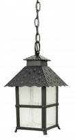 Lauko pakabinamas šviestuvas Su-Ma Cadiz K 1018/1/Z, 60W, E27, IP43, juoda sp., 18.5 cm x 71 cm