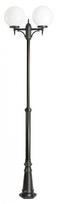Pastatomas lauko šviestuvas Su-Ma Kule Classic 300, 100W, E27, IP43, juoda sp., 26.2 cm x 190 - 290 cm