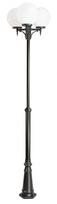 Pastatomas lauko šviestuvas Su-Ma Kule Classic 300, 100W, E27, IP43, juoda sp., 26.2 cm x 190 - 290 cm