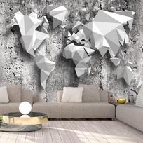Fototapetas Artgeist World Map: Origami, 210 cm x 300 cm