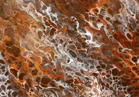 Fototapetas Artgeist Brown Craters 5XLFT1746, 315 cm x 450 cm