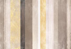 Fototapetas Artgeist Striped Pattern - Abstract Background In Various Stripes With Gold Pattern, 280 cm x 400 cm