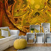 Fototapetas Artgeist Mandala: Golden Poem, 315 cm x 450 cm