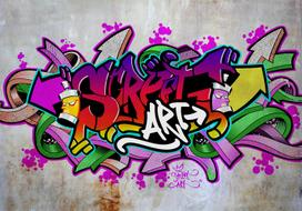 Fototapetas Artgeist Street Classic (Colourful), 105 cm x 150 cm