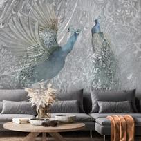 Fototapetas Artgeist Peacocks Dancing, 140 cm x 200 cm