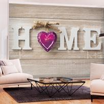 Fototapetas Artgeist Home Heart (Violet), 105 cm x 150 cm