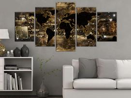 Reprodukcija Artgeist World Of Bronze HK3347-DKX, 200 cm x 100 cm