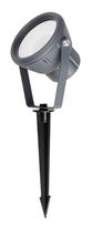Įsmeigiamas lauko šviestuvas Lutec Mini Leto, 8W, LED, IP65, tamsiai pilka sp., 11.8 cm x 33.2 cm