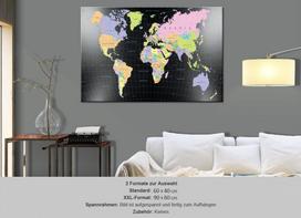 Kamštinė reprodukcija Artgeist Human'S Kingdom, k-b-0012-p-a, 120 cm x 80 cm