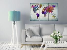 Reprodukcija Artgeist World In Colors HK3946-DK, 90 cm x 60 cm