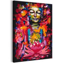 Tapymas pagal skaičius Artgeist Feng Shui Buddha MA_0670, įvairių spalvų, 40 x 60 cm