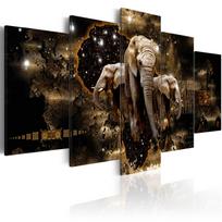 Reprodukcija Artgeist Brown Elephants N3357, 100 cm x 50 cm