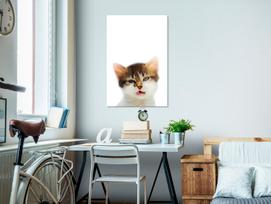 Reprodukcija Artgeist Cat Style - Domestic Animal With A Touch Of Wildness In Focus N8515PWD, 40 cm x 60 cm