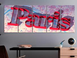 Reprodukcija Artgeist Red Paris, m-a-0818-b-m, 225 cm x 90 cm