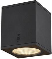 Lubinis lauko šviestuvas SLV Enola Square M, 11W, LED, IP65, antracito sp., 10 cm x 12.5 cm