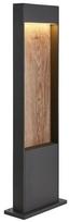 Pastatomas lauko šviestuvas SLV Flatt Pole 65, 10W, LED, IP65, ruda sp./antracito sp., 4.5 cm x 65 cm