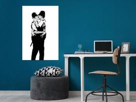 Reprodukcija Artgeist Kissing Coppers, h-c-0146-b-a, 60 cm x 90 cm