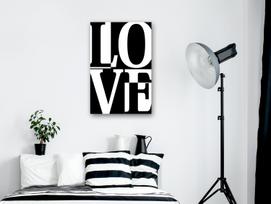 Reprodukcija Artgeist Black And White Love, m-a-0861-b-a, 40 cm x 60 cm