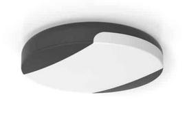 Lubinis lauko šviestuvas Lutec Sweep, 23W, LED, IP54, pilka sp., 26 cm x 5.5 cm