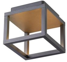 Lubinis lauko šviestuvas SLV Quadrulo, 7.5W, LED, IP55, antracito sp., 14 cm x 13 cm