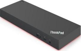 Prisijungimo stotis ir prievadų daugintuvas Lenovo ThinkPad Thunderbolt 3 Dock Gen 2 40AN0135SA, juoda sp./raudona sp.