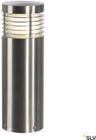 Pastatomas lauko šviestuvas SLV Vap Slim 30, 20W, E27, IP44, sidabro sp., 10.5 cm x 30 cm