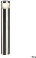 Pastatomas lauko šviestuvas SLV Vap Slim 60, 20W, E27, IP44, sidabro sp., 10.5 cm x 60 cm