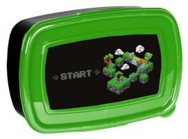 Dėžutė maistui Paso Game Pp24st 3022, 0.75 l, 17 cm x 10.5 cm, juoda sp./žalia sp.