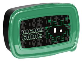 Dėžutė maistui Paso Game Pp24mc 3022, 0.75 l, 17 cm x 10.5 cm, juoda sp./žalia sp.