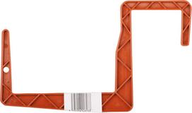 Lovinių vazonų laikiklis Plastkon Universal 41105512, 23.8 cm x 13.5 cm, 1.2 cm, plastikas, ruda sp.