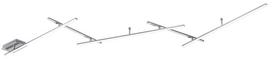 Šviestuvas lubų Trio Indira 674610507, LED, 3000 °K, 1 x 25 W, nikelio sp.