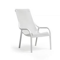 Lauko kėdė Nardi Net Lounge, balta sp., 90 cm x 62 cm x 99 cm