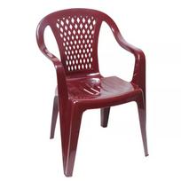 Lauko kėdė Oler Diament, raudona sp., 55 cm x 56 cm x 80 cm