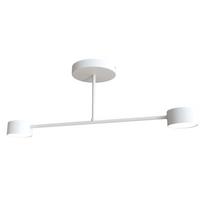 Šviestuvas lubų Emibig Halo 2 White 1356/2, GX53, 2 x 8 W, balta sp., 8 x 8 cm