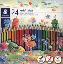 Spalvoti pieštukai Staedtler Noris, 24 vnt.