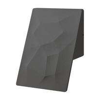 Sieninis lauko šviestuvas Milagro Cracks, 10W, LED, IP44, juoda sp., 14 cm x 20 cm