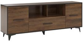 Televizoriaus spintelė Gala Meble Frida RTV2D2S, ruda sp., 40 cm x 179 cm x 68 cm