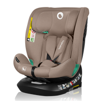 Automobilinė kėdutė Lionelo Bastiaan One I-Size, smėlio sp., 0 - 36 kg
