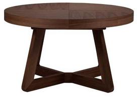 Valgomojo stalas išskleidžiamas Micadoni Home Dustin, riešuto sp., 130 - 230 cm x 130 cm x 76 cm