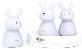 Naktinis šviestuvas Olala Boutique Bunnies, balta sp.