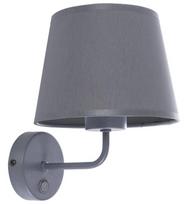 Šviestuvas sieninis TK Lighting Maja, E27, 1 x 15 W, pilka sp.