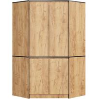 Spinta Akord Furniture Factory, ąžuolo sp., 50 cm x 100 cm x 180 cm