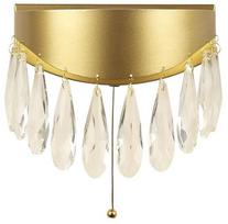 Šviestuvas sieninis Searchlight Jewel 19211-2GO, LED, 4000 °K, 1 x 5 W, aukso sp. / aukso sp.