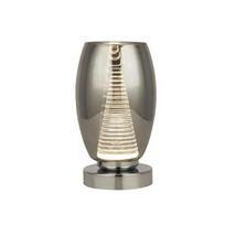 Stalinis šviestuvas Searchlight Cyclone, LED, 6W, pilka sp./chromo sp.