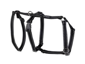Petnešos šunims Amiplay Safety Reflective, juoda sp., 500 - 750 mm x 20 mm, L