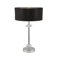 Stalinis šviestuvas Searchlight Ontario, E27, 60W, juoda sp./chromo sp.