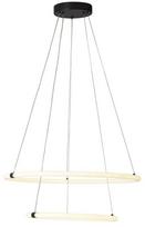 Šviestuvas kabinamas Searchlight Revolve 40176-2BK, LED, 3000 °K, 2 x 28.24 W, balta sp.